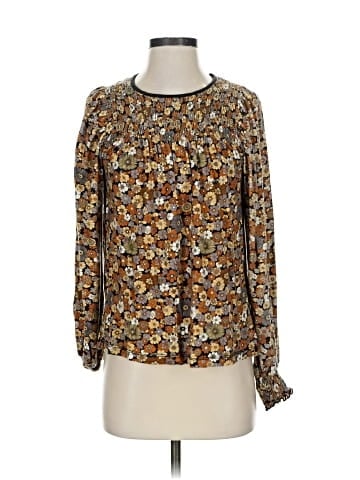 Antik Batik Long Sleeve Blouse (view 1)