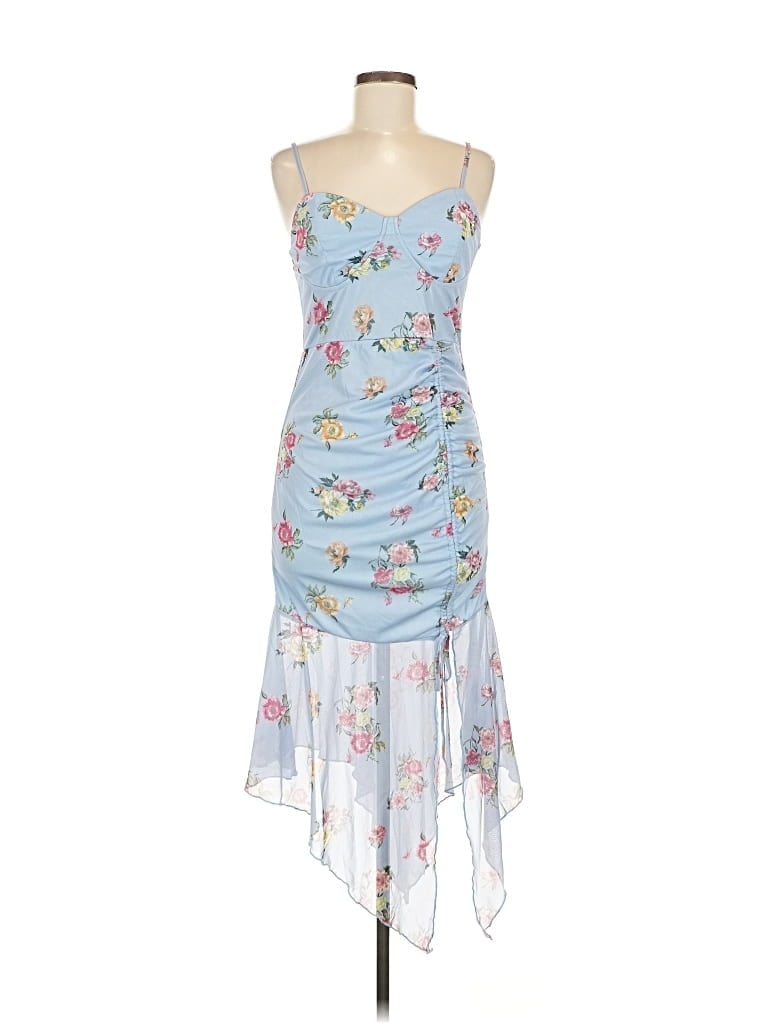 Pre-owned Shein Cocktail Dress In Blue