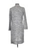 Nally & Millie 100% Polyester Print Gray Cardigan Size S - photo 2