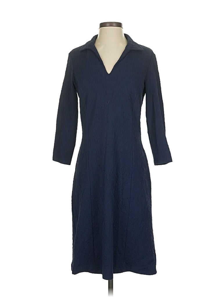 Pre-owned J. Mclaughlin Casual Dress In Blue
