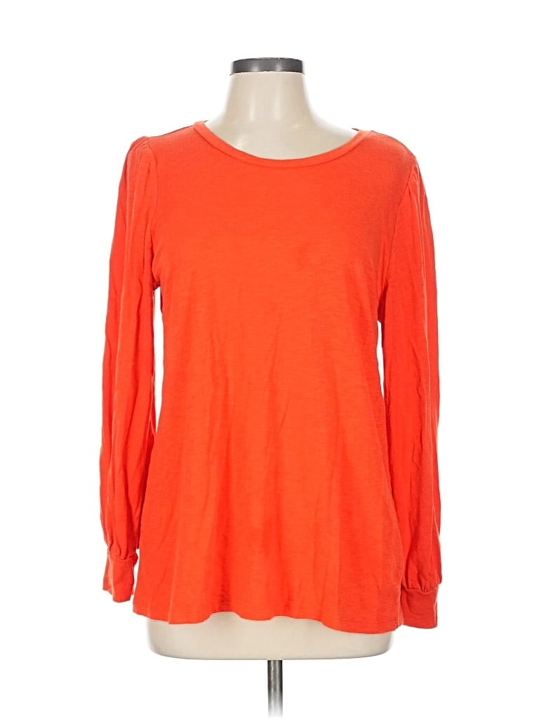 Pre-owned Torrid 3/4 Sleeve T-shirt In Orange