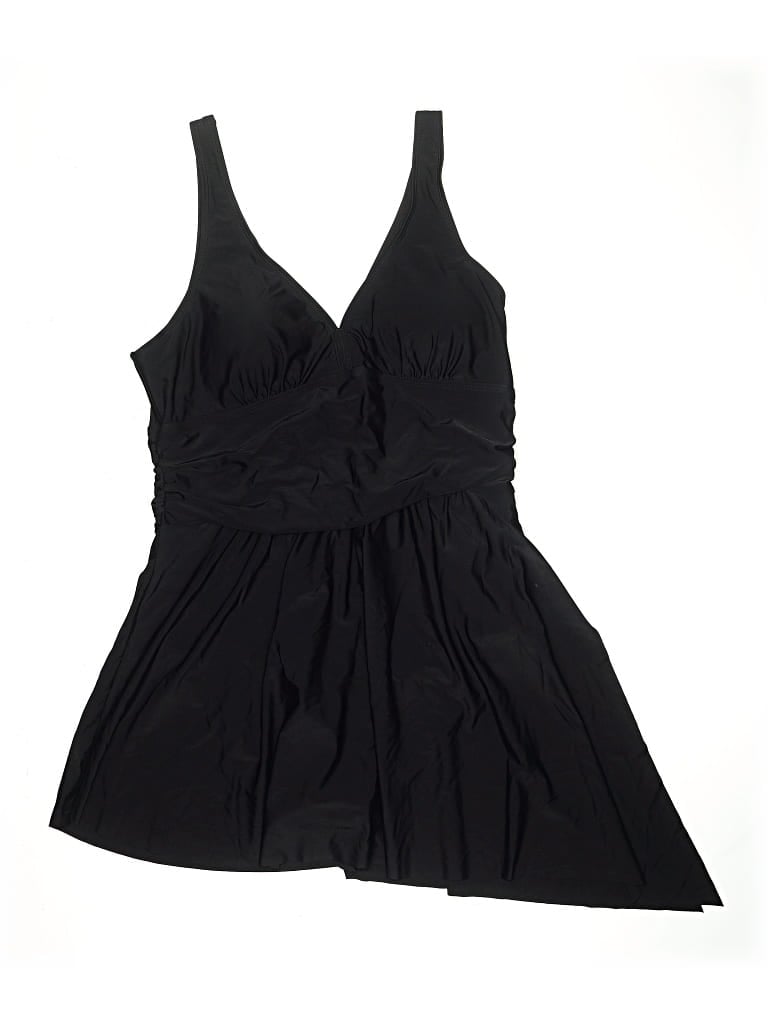 Pre-owned Unbranded One Piece Swimsuit In Black