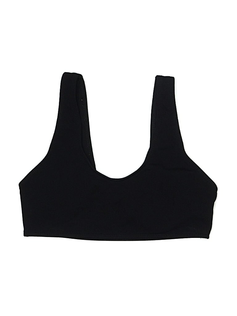 Pre-owned Unbranded Sports Bra In Black