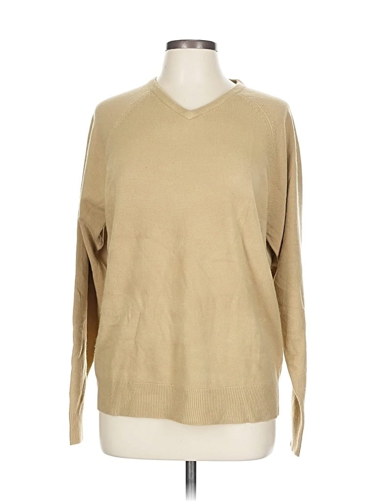 Pre-owned Assorted Brands Pullover Sweater In Brown