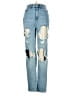 BDG 100% Cotton Hearts Blue Jeans Size 24 waist - photo 1