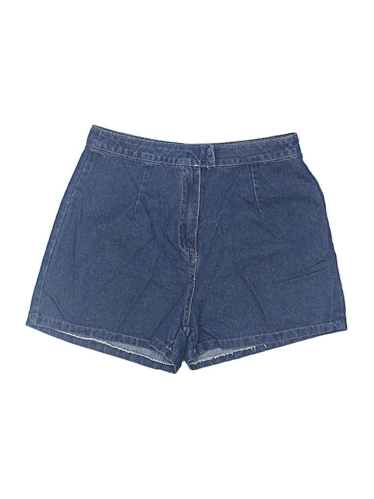 Pre-owned Unbranded Denim Shorts In Blue