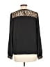 Forever 21 100% Polyester Black Long Sleeve Blouse Size L - photo 2