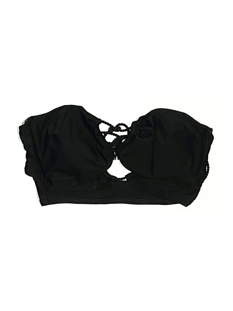 Pre-owned Aerie Swimsuit Top Black Swimwear