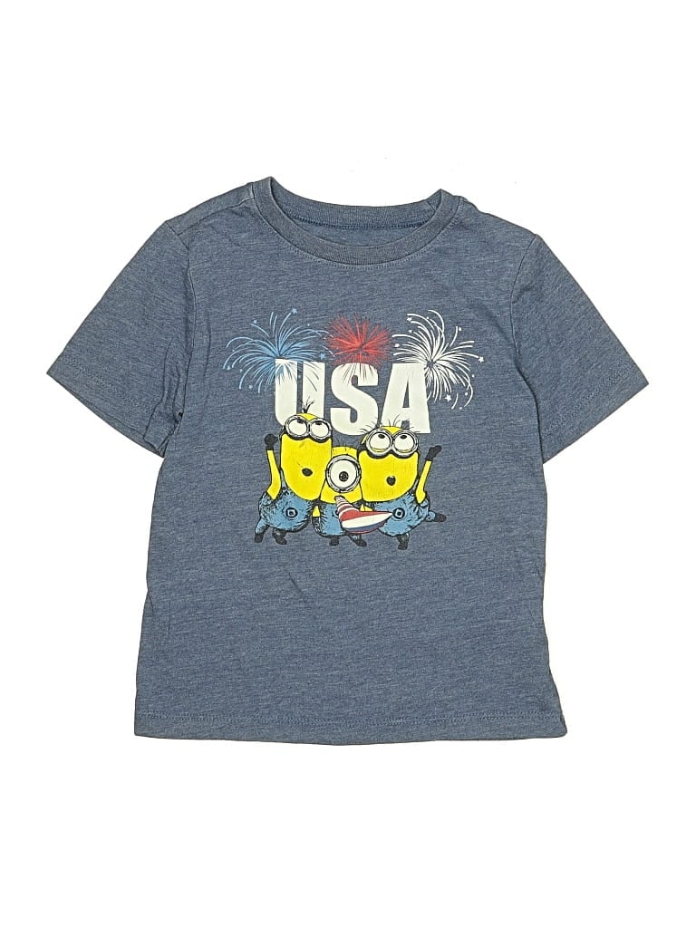 OLD NAVY Pre-owned Kids' Short Sleeve T-shirt In Blue
