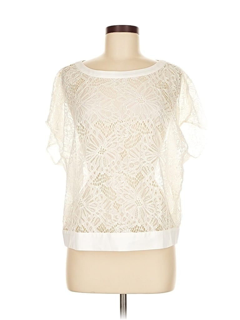 CABI Pre-owned Short Sleeve T-shirt In White