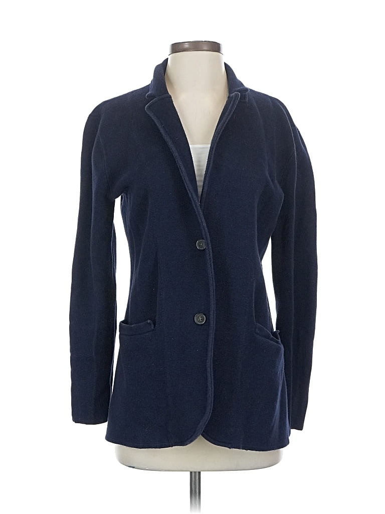 Pre-owned J.crew Factory Store Blazer Jacket In Blue