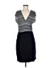 IISLI Chevron-herringbone Gray Cocktail Dress Size M - photo 1