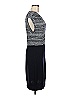 IISLI Chevron-herringbone Gray Cocktail Dress Size M - photo 4