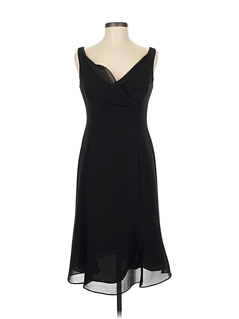 Pre-owned Evan Picone Cocktail Dress In Black