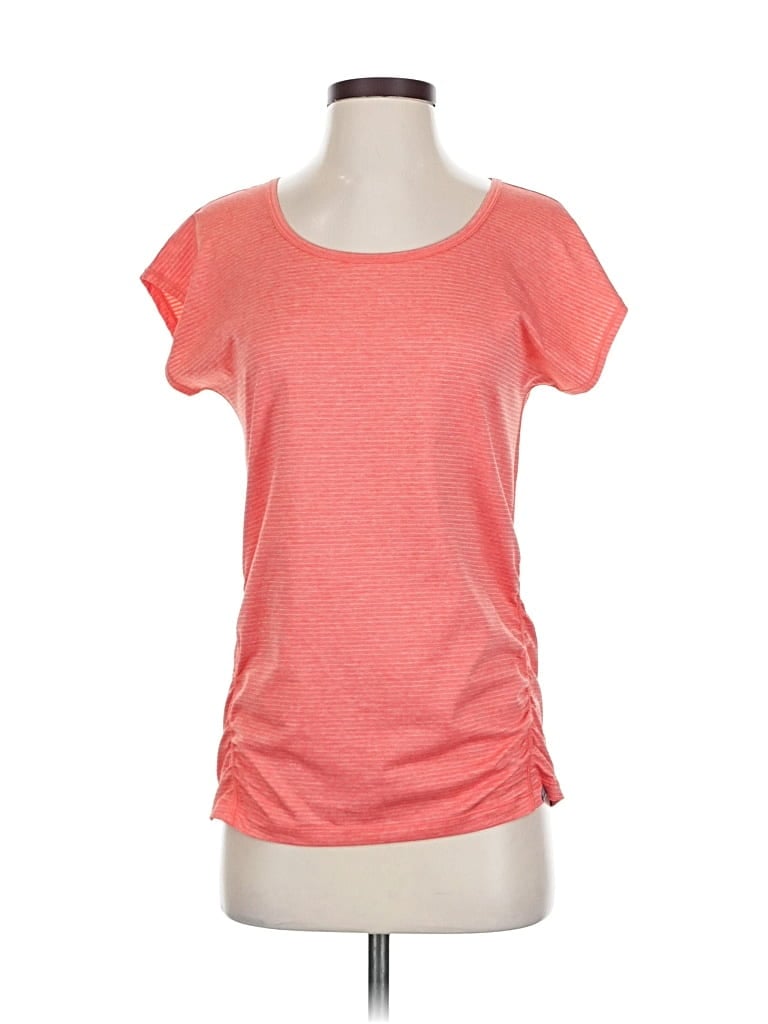 Pre-owned Eddie Bauer Short Sleeve T-shirt In Orange