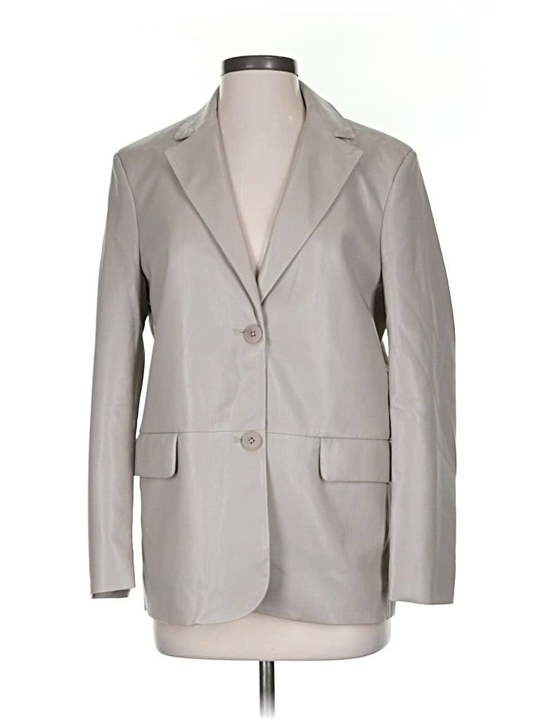 Pre-owned Wilfred Blazer Jacket In Gray