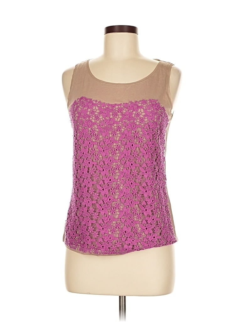ANN TAYLOR Pre-owned Sleeveless Blouse In Purple