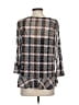 Eva Franco 100% Polyester Gray 3/4 Sleeve Blouse Size S - photo 2