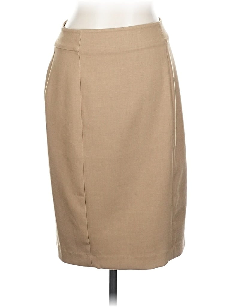Pre-owned Ann Taylor Loft Formal Skirt In Brown