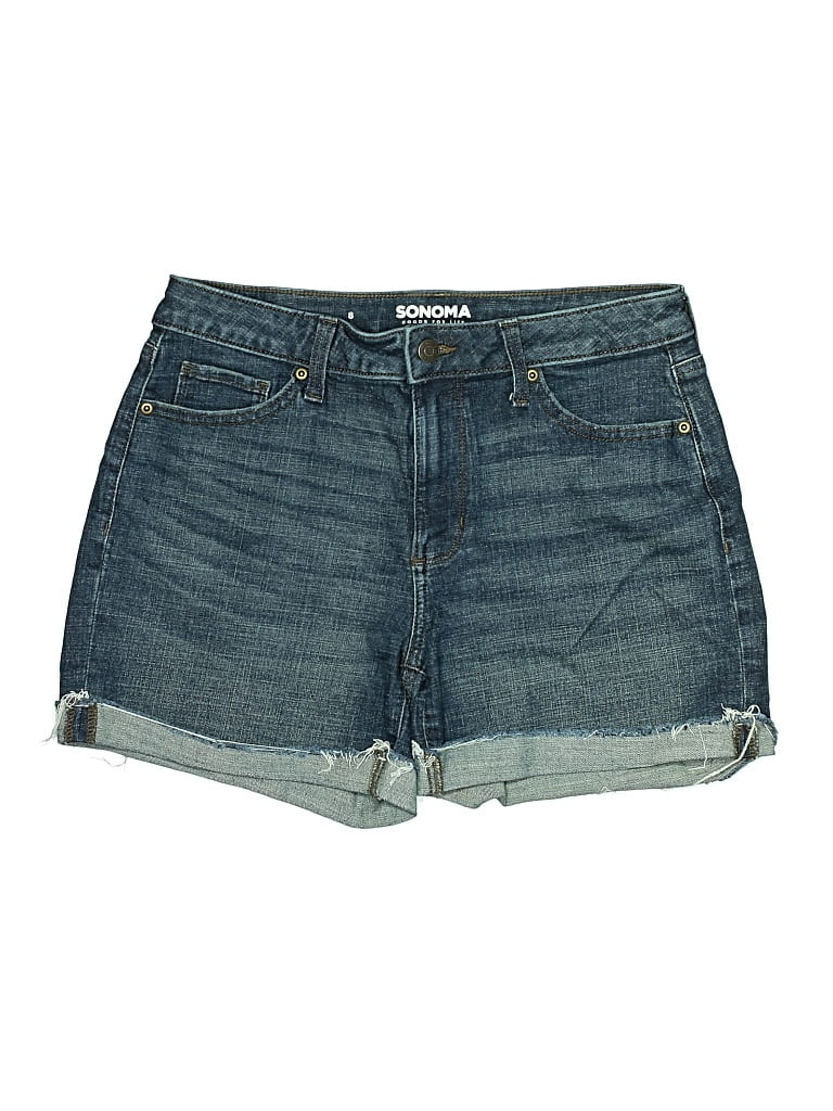 Pre-owned Sonoma Goods For Life Denim Shorts In Blue