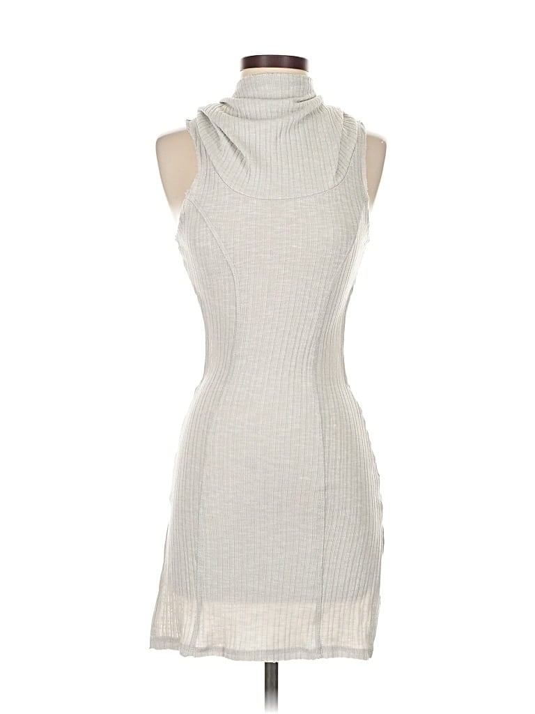 Pre-owned Assorted Brands Casual Dress In Gray