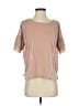 Gerard Darel Metallic Tan Short Sleeve Top Size XS (1) - photo 1
