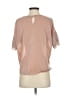 Gerard Darel Metallic Tan Short Sleeve Top Size XS (1) - photo 2