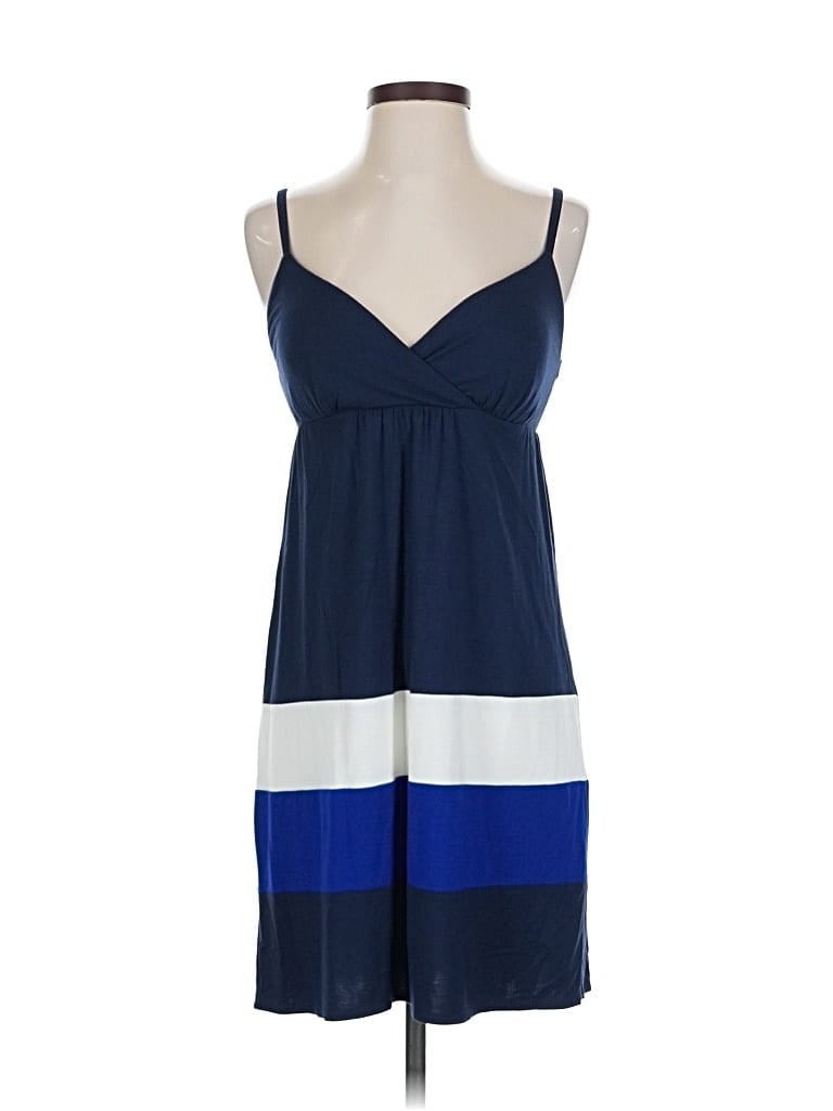 Pre-owned Inc International Concepts Casual Dress In Blue