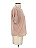 Gerard Darel Metallic Tan Short Sleeve Top Size XS (1) - photo 4
