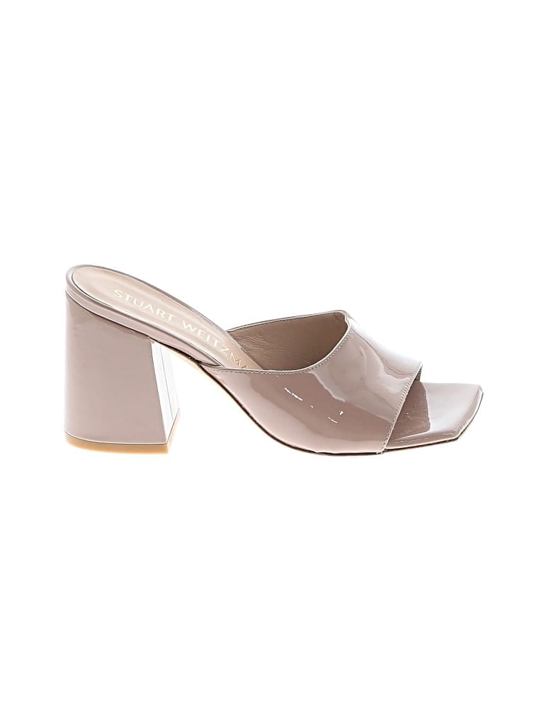 Pre-owned Stuart Weitzman Mule/clog In Brown