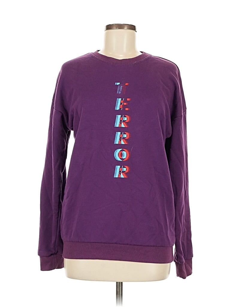 Pre-owned Assorted Brands Sweatshirt In Purple