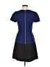 BCBGMAXAZRIA Color Block Blue Casual Dress Size 6 - photo 2