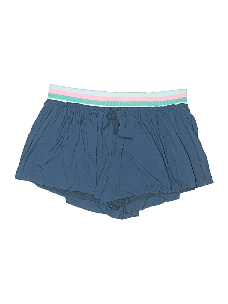 Pre-owned Daily Practice By Anthropologie Athletic Shorts In Blue