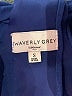 Waverly Grey Blue Sleeveless Blouse Size S - photo 4