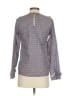 Assorted Brands 100% Cotton Gray Long Sleeve Blouse Size S - photo 2