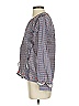 Assorted Brands 100% Cotton Gray Long Sleeve Blouse Size S - photo 5