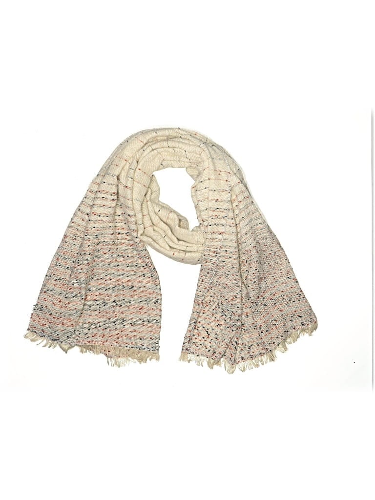 Pre-owned Banana Republic Factory Store Scarf In White