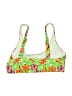 Assorted Brands Floral Green Swimsuit Top Size M - photo 2