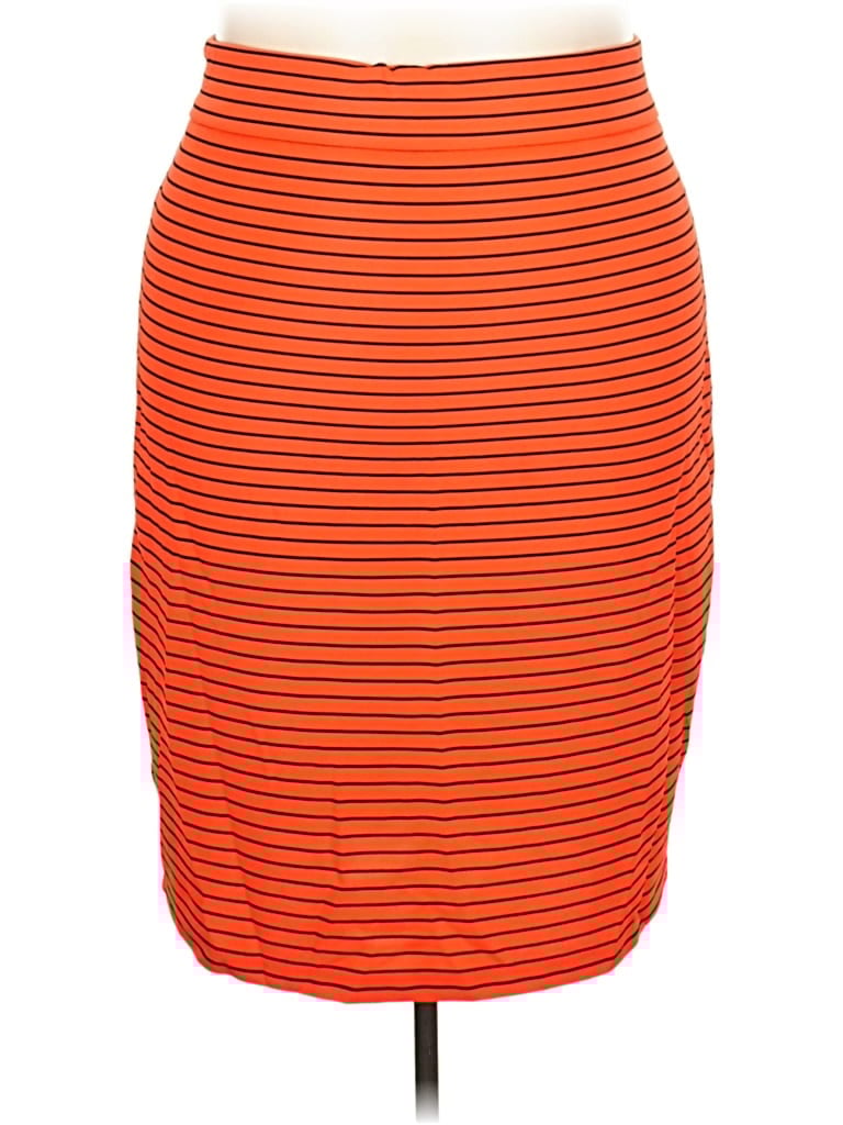 Pre-owned Eloquii Casual Skirt In Orange