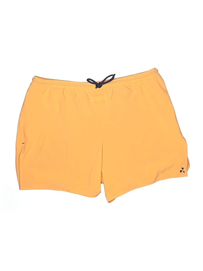Pre-owned Assorted Brands Athletic Shorts In Orange