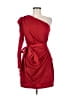 Aidan Mattox 100% Polyester Red Cocktail Dress Size 8 - photo 1