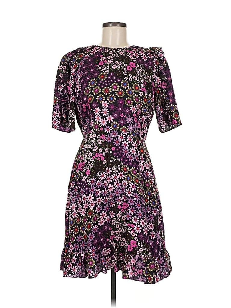 Pre-owned Kate Spade New York Cocktail Dress In Purple