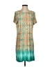 Ruby Rd. Print Teal Cocktail Dress Size S - photo 1