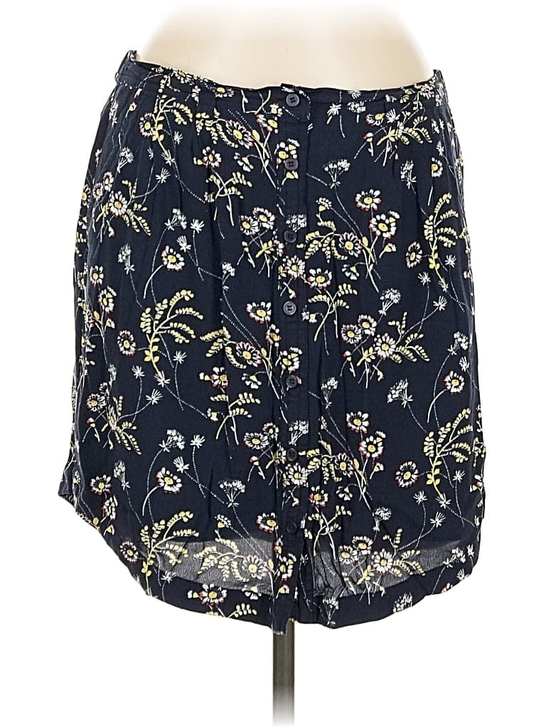 Pre-owned Ann Taylor Loft Casual Skirt In Blue