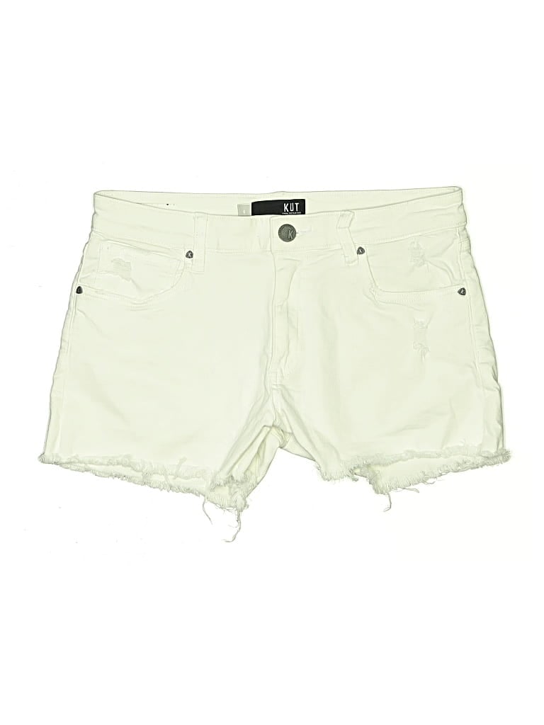 Pre-owned Kut From The Kloth Denim Shorts In Green
