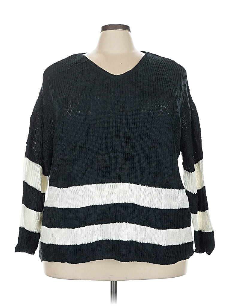 NO COMMENT Pre-owned Pullover Sweater In Black