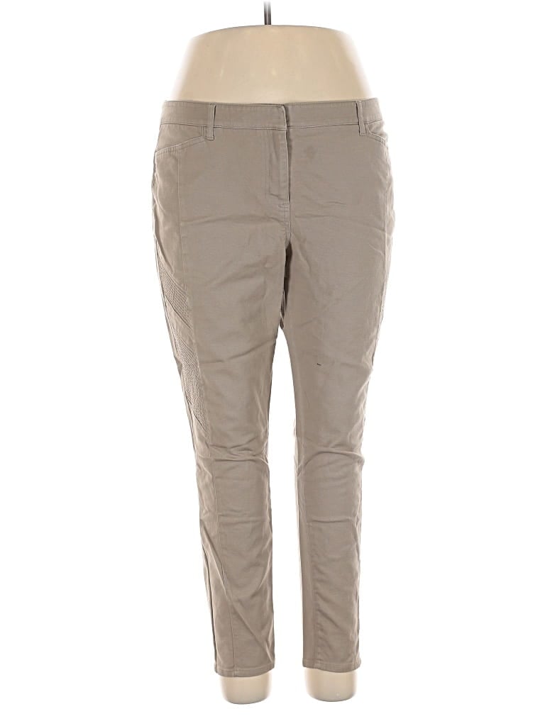 Pre-owned Apt. 9 Khaki Pant In Brown