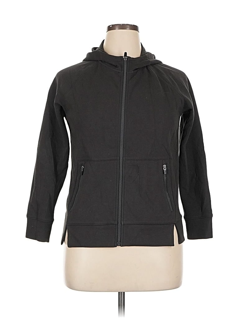 Pre-owned Dsg Zip Up Hoodie In Black