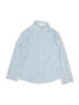 Van Heusen Checkered-gingham Blue Long Sleeve Button-Down Shirt Size 6 - photo 1