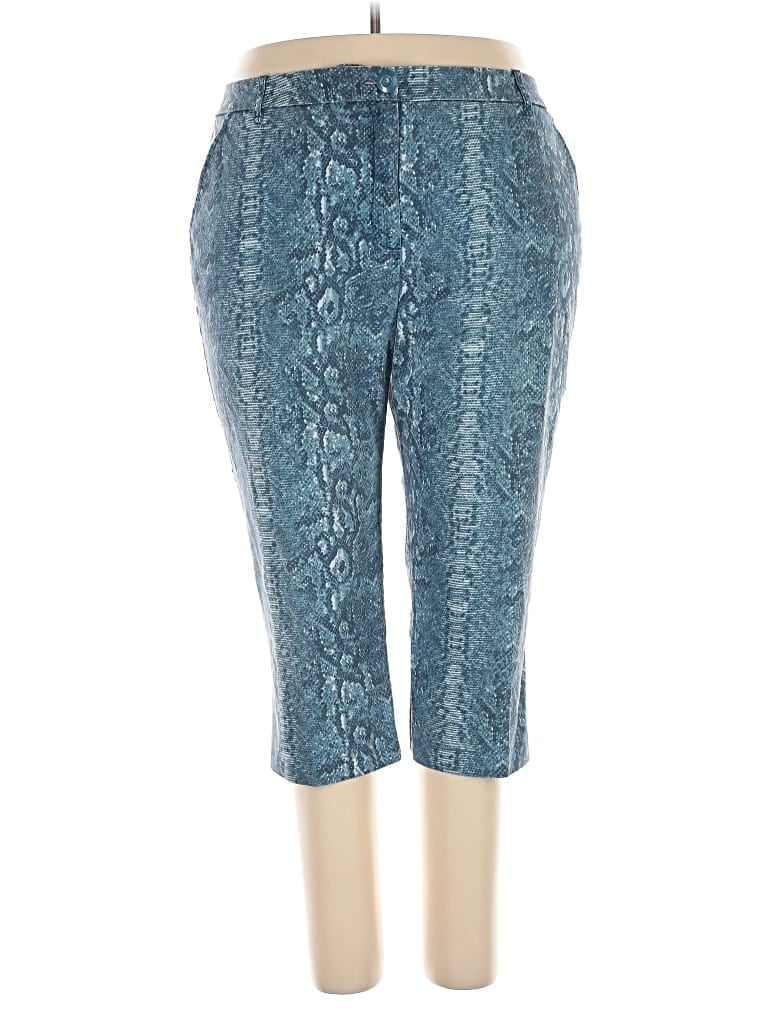 Pre-owned Zac & Rachel Casual Pants In Blue